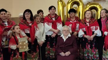 Jubileusz setnych urodzin Marianny Paluszczak z Bieńca